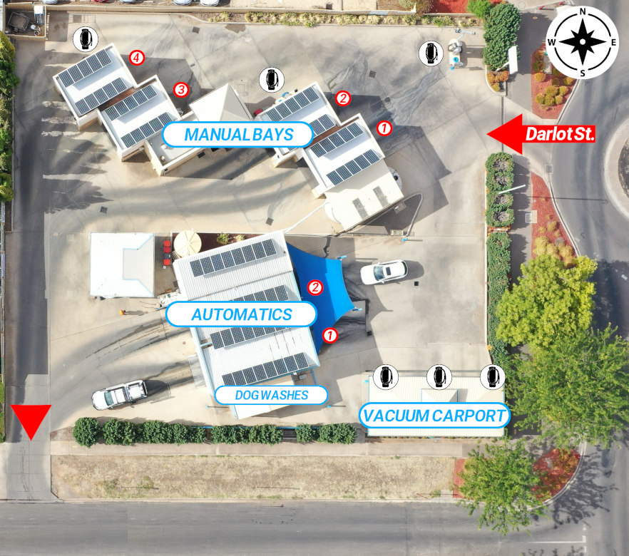 site layout view